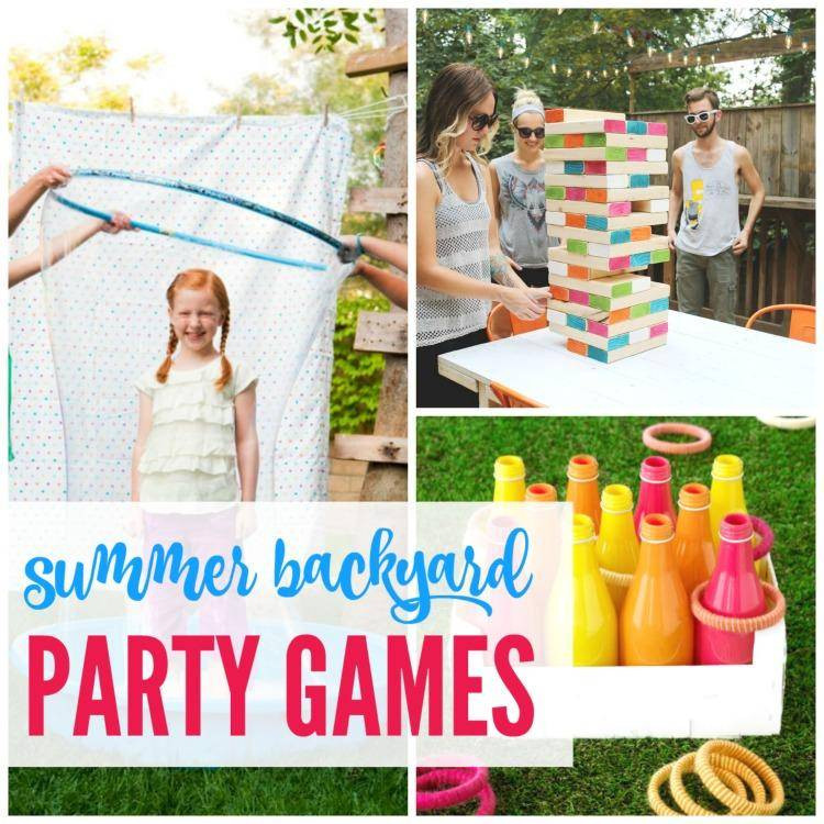 Backyard Party Games Ideas
 Summer Backyard Party Games