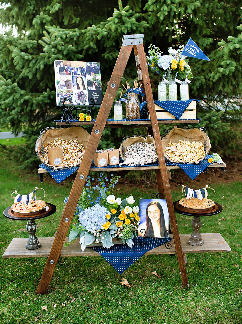 Backyard Party Ideas For Graduation
 Lovely & Rustic "Keys to Success" Graduation Party