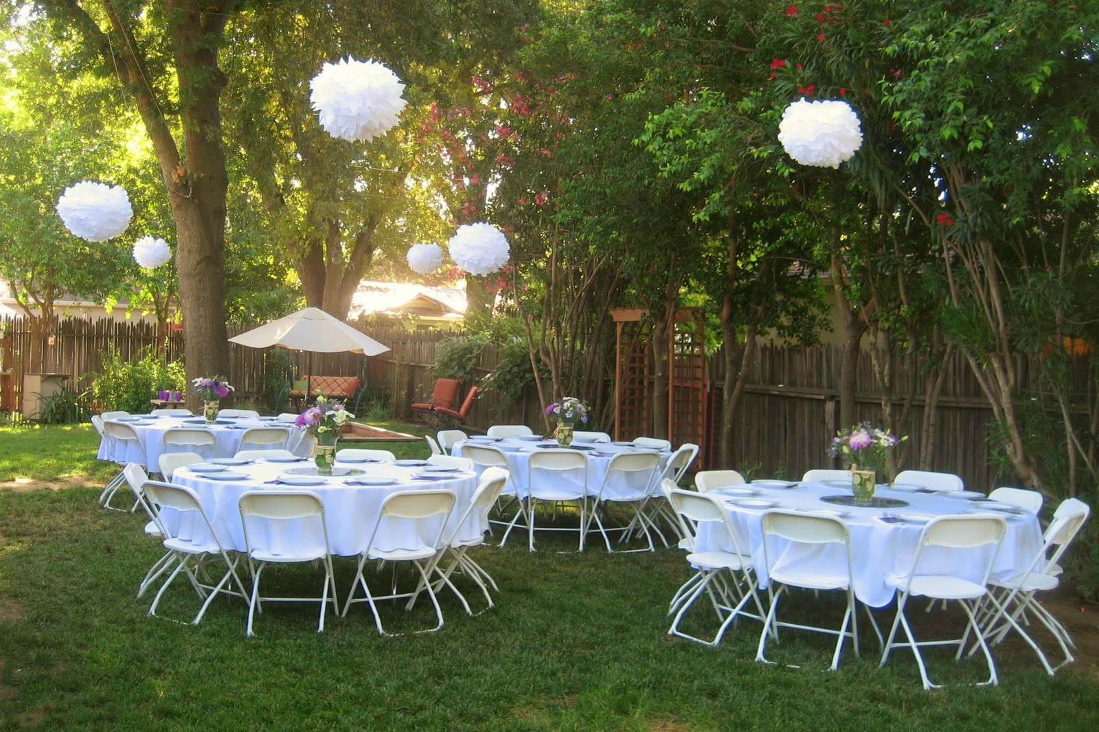 Backyard Party Ideas On A Budget
 A resting place for pleted Projects Backyard Bridal
