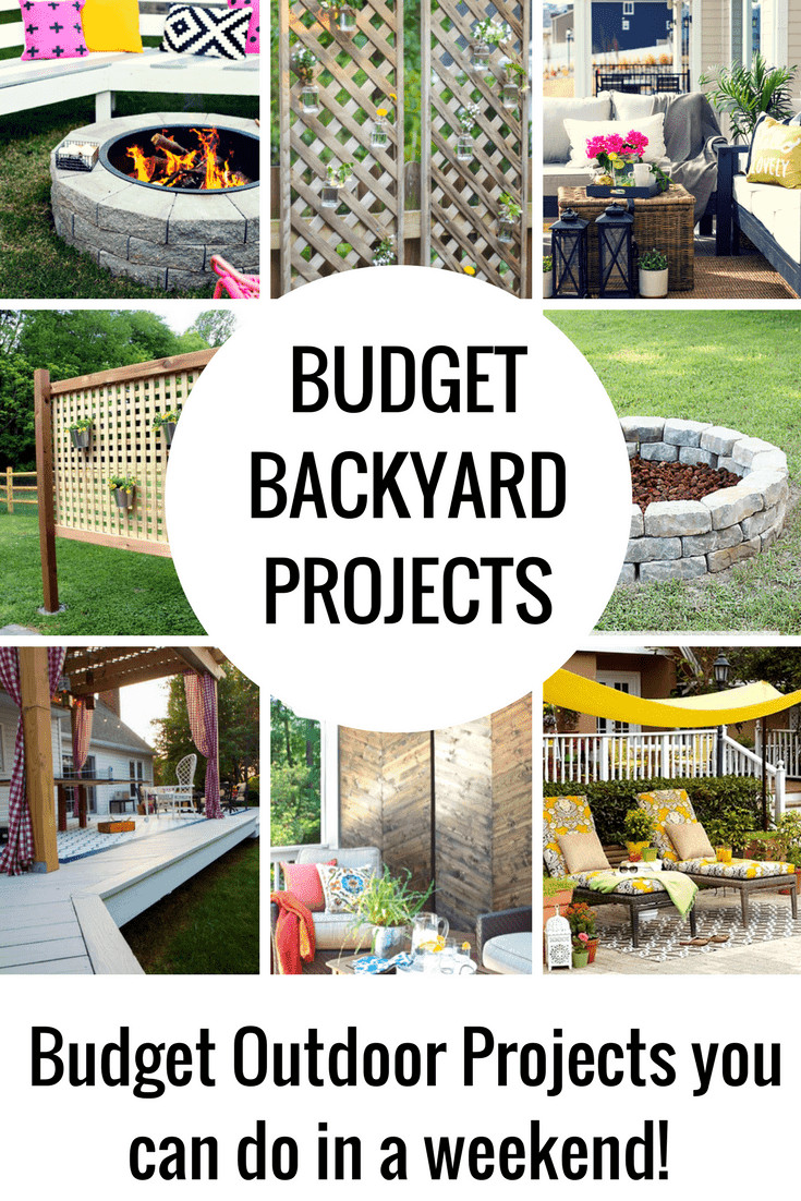 Backyard Party Ideas On A Budget
 Bud DIY Backyard Projects to do This Weekend
