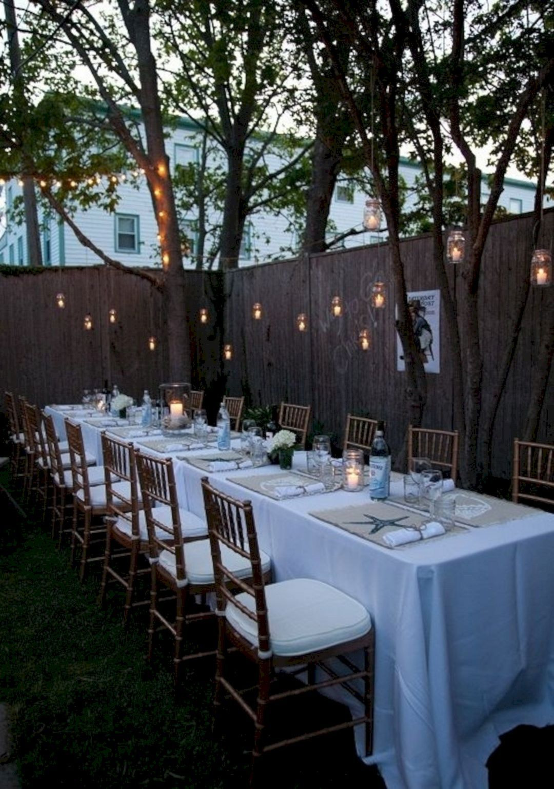 Backyard Party Seating Ideas
 25 Small Wedding Dinner Ideas For Wedding Reception