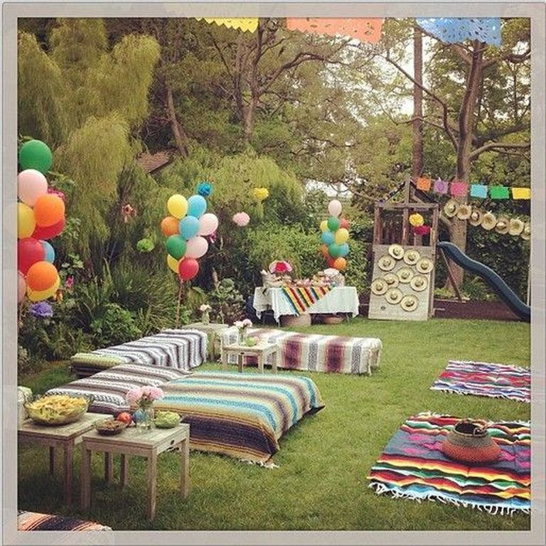 Backyard Party Seating Ideas
 30 Beautiful Garden Party Decorating Ideas For You