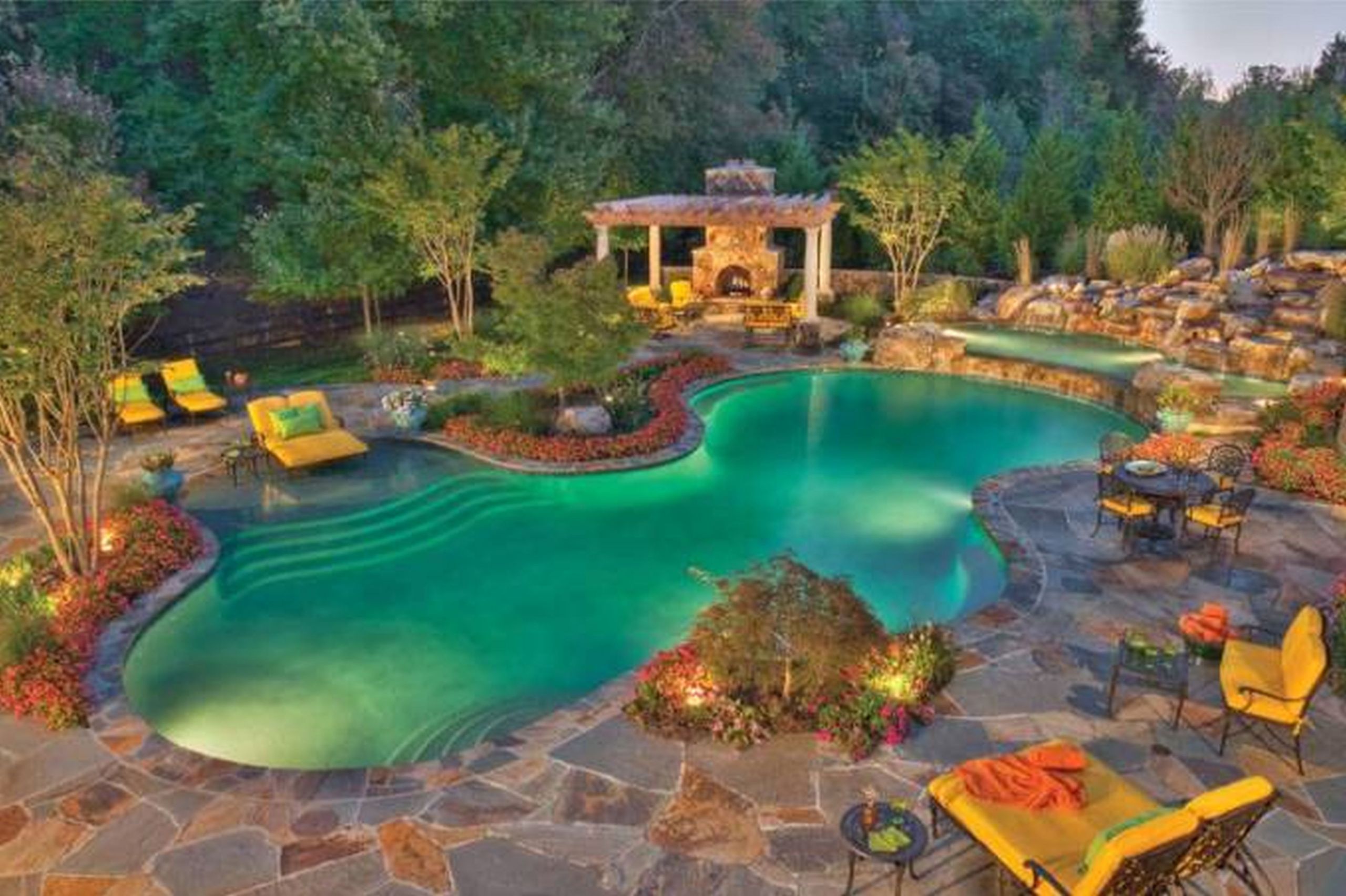 Backyard Pool Ideas
 Backyard Pool Design with Mesmerizing Effect for Your Home