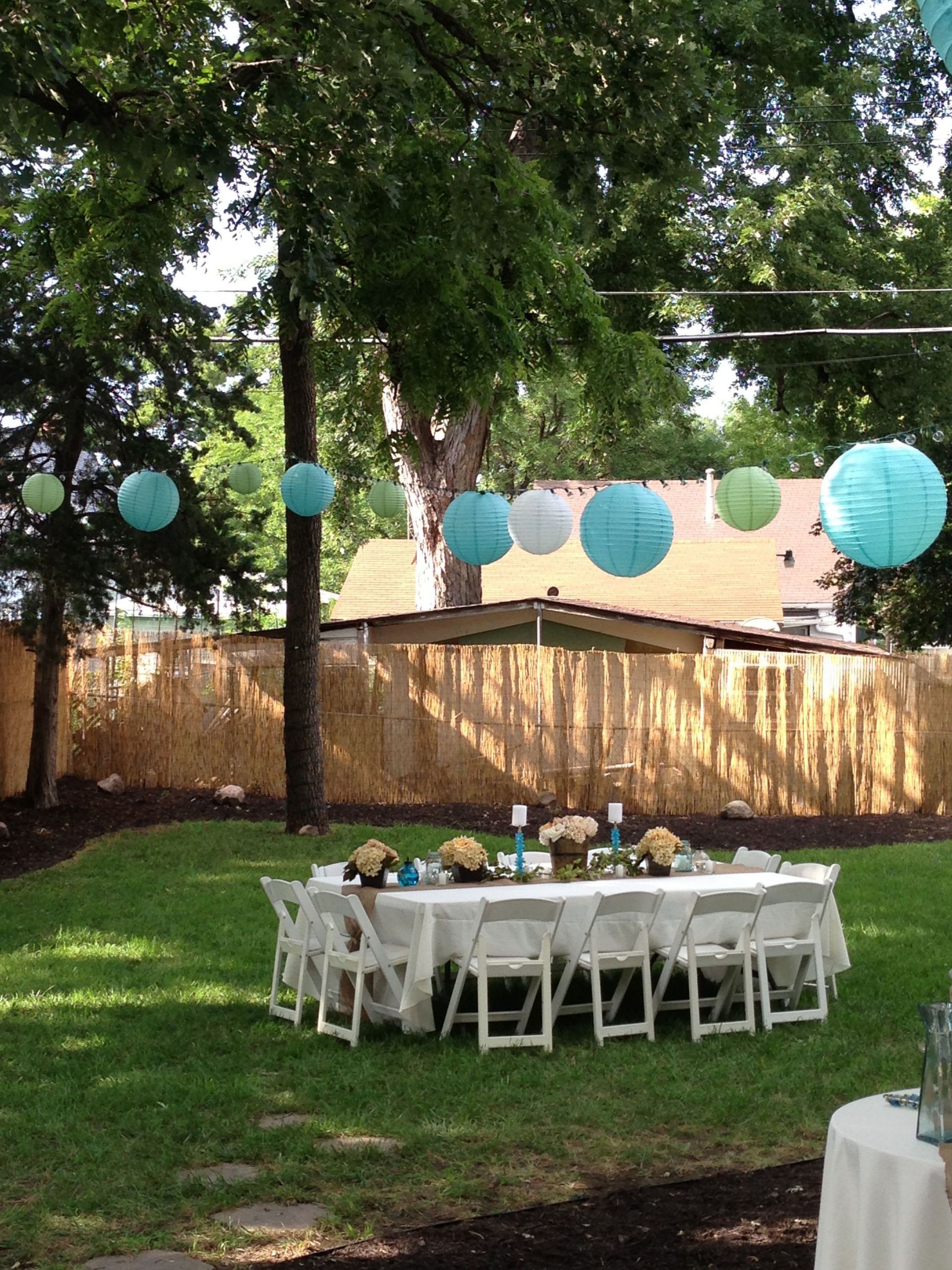 Backyard Retirement Party Ideas
 Backyard Party With images