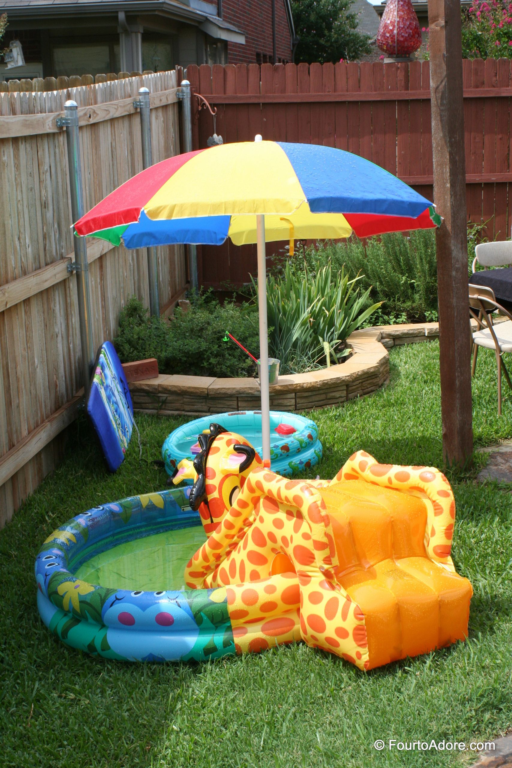 Backyard Splash Party Ideas
 Party for Four Splash Party – Four to Adore