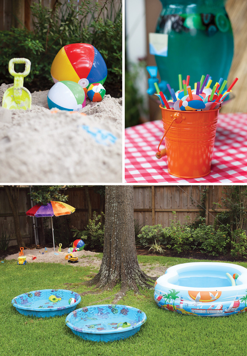 Backyard Splash Party Ideas
 Splish Splash Twin s Beach Bash Birthday Party