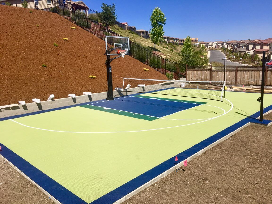 Backyard Sport Court
 Backyard Basketball Courts Outdoor Residential