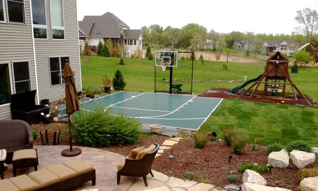 Backyard Sport Court
 Outdoor Game Courts for all Sports in Small Backyard Space