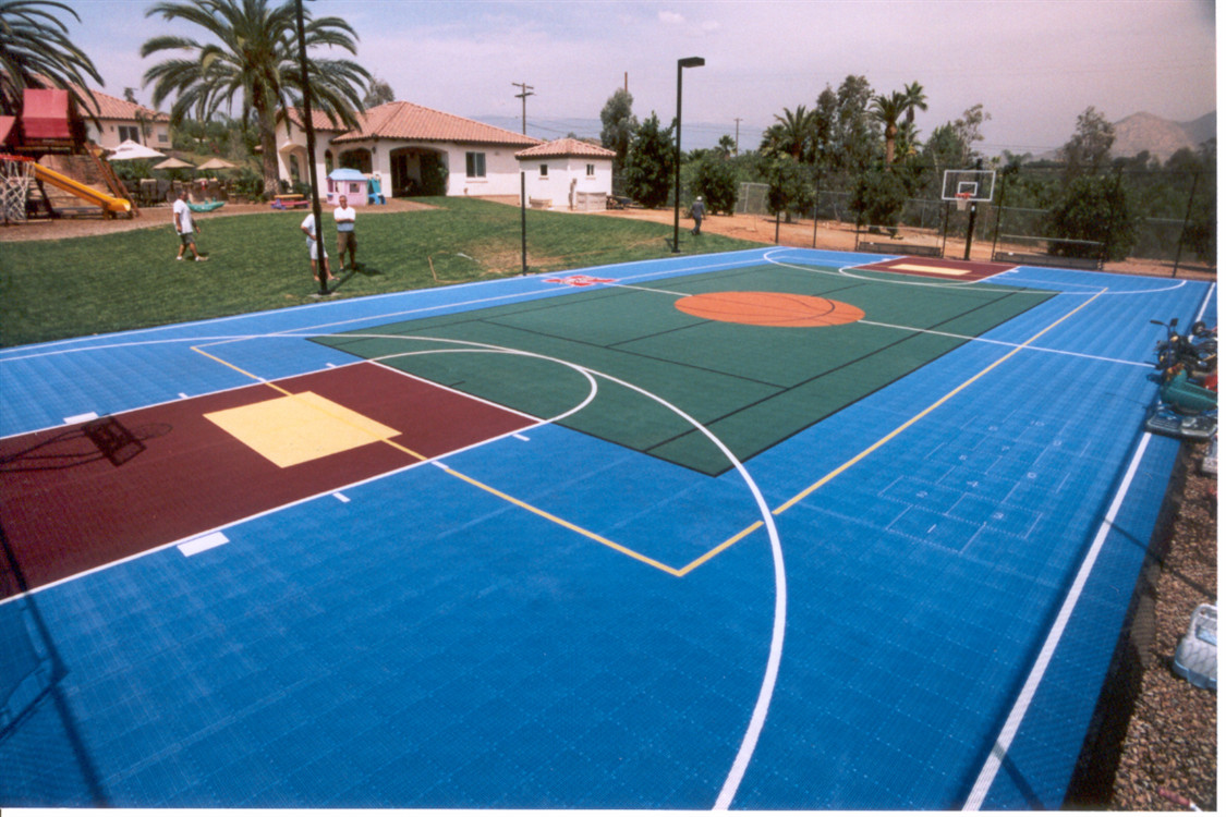 Backyard Sport Court
 Sport Courts and Picture Gallery