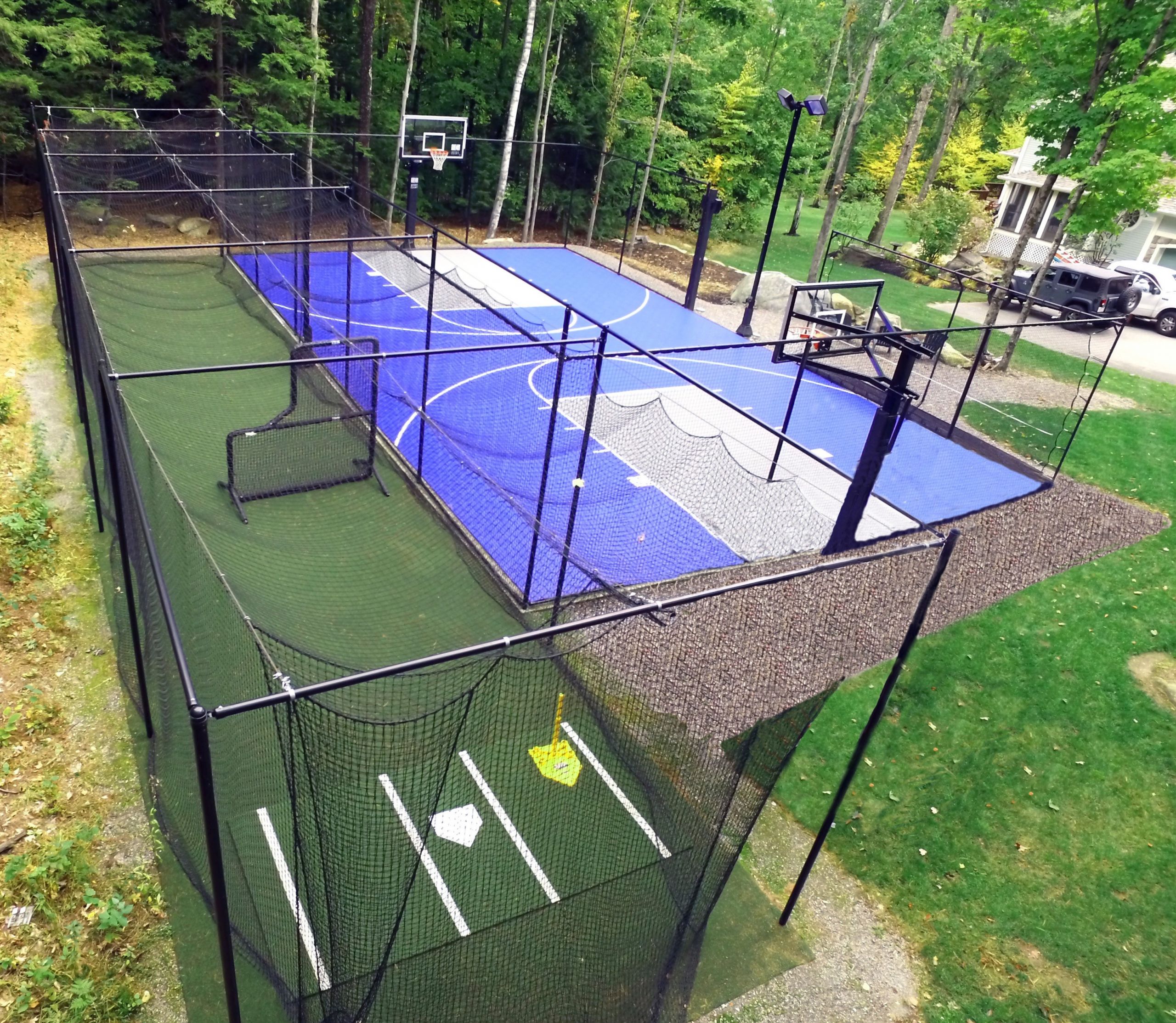 Backyard Sport Court
 Residential Backyard Courts for Newton Southborough and