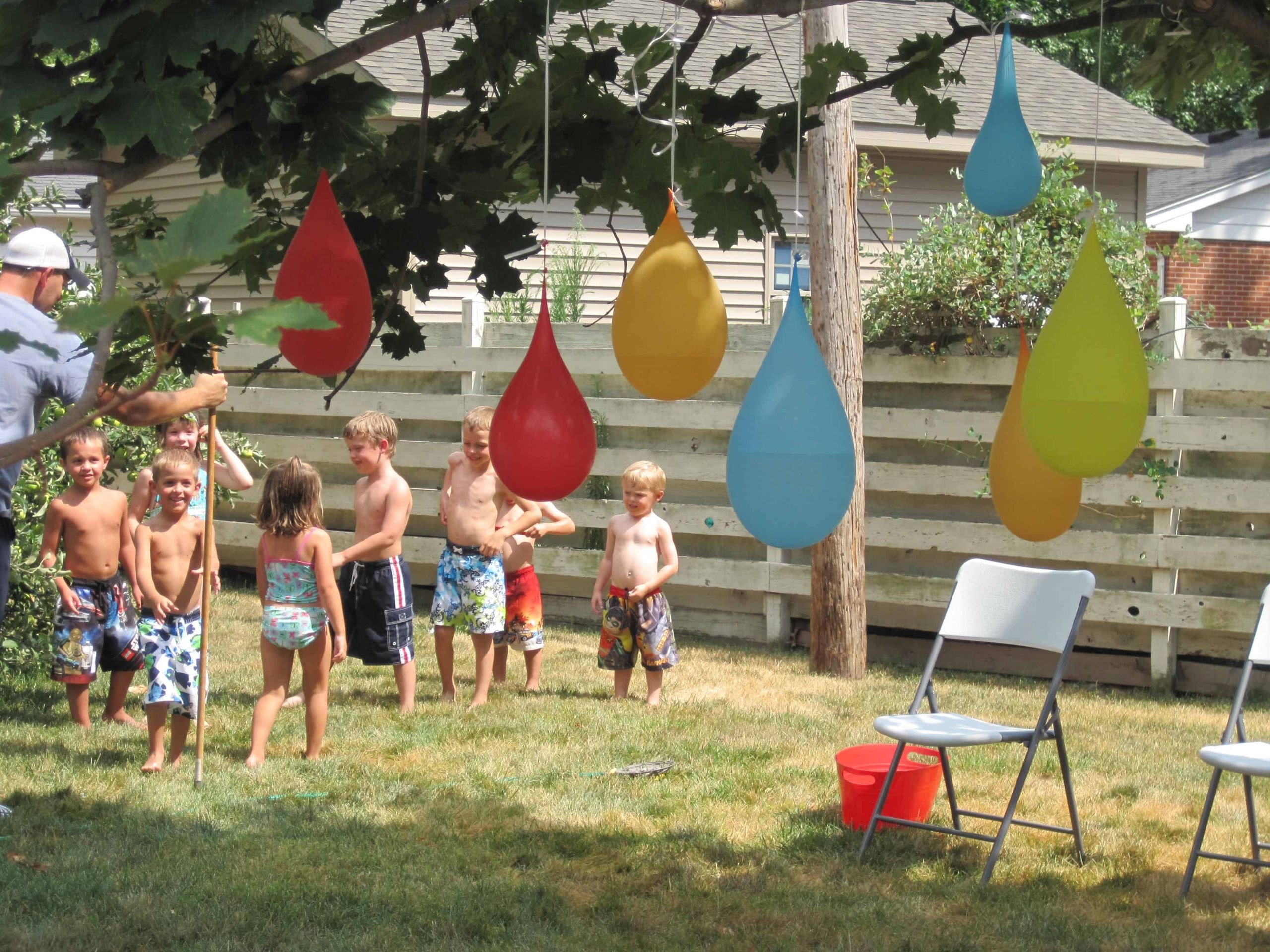Backyard Water Party Ideas
 Backyard Water Party With Water Balloon Pinatas