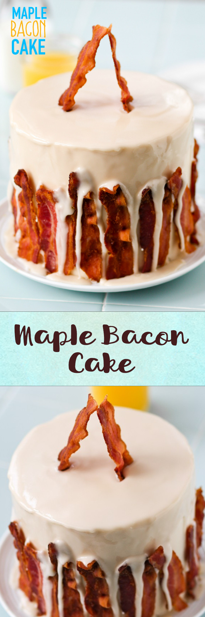 Bacon Birthday Cake Recipe
 Maple Bacon Cake Confessions of a Cookbook Queen