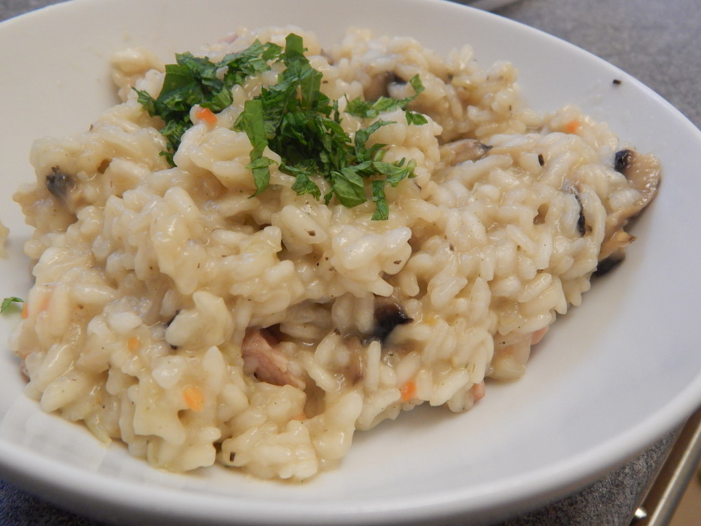 Bacon Mushroom Risotto
 Food For The Fearful Bacon and Mushroom Risotto This