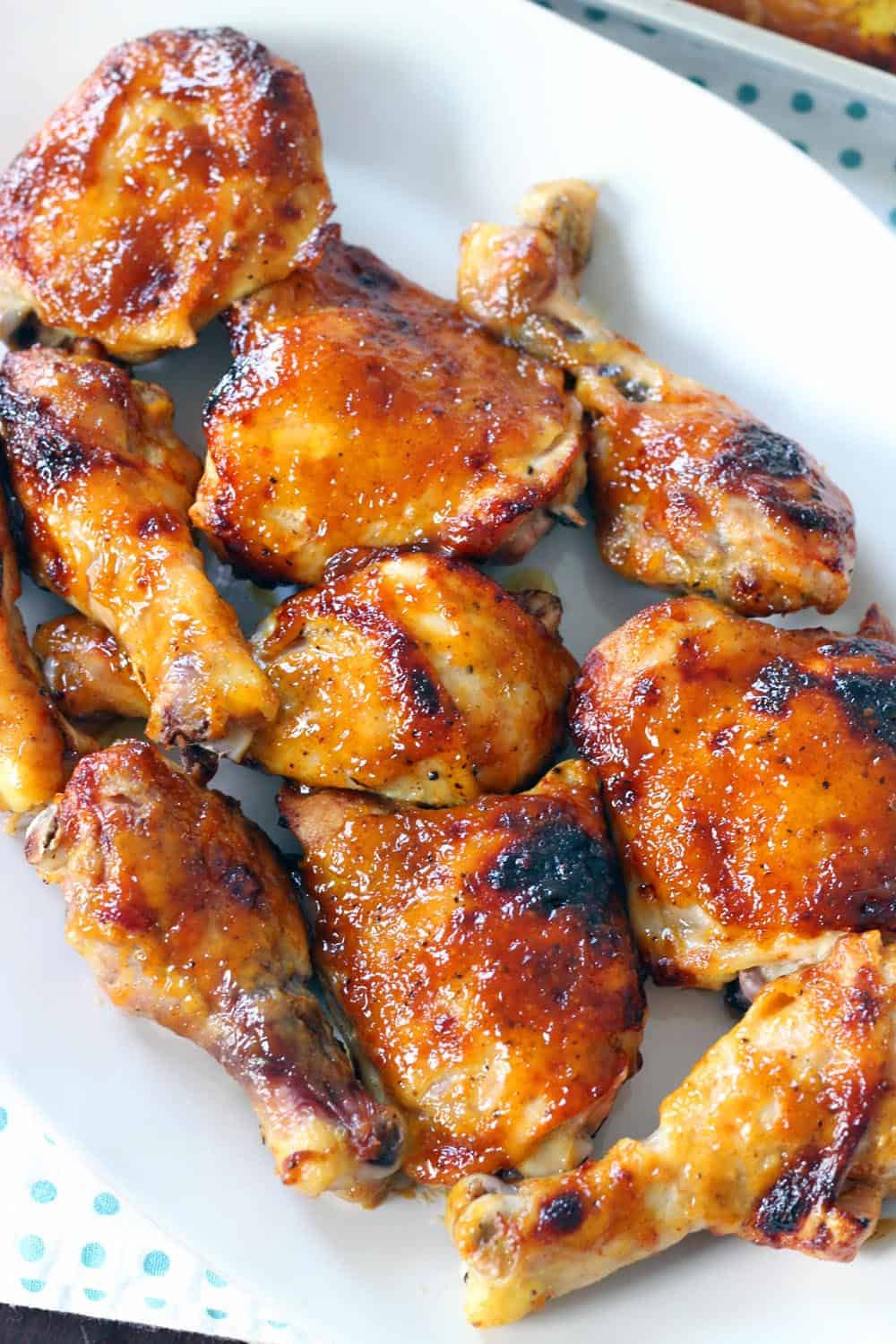 Baked Barbecue Chicken Recipe
 Two Ingre nt Crispy Oven Baked BBQ Chicken