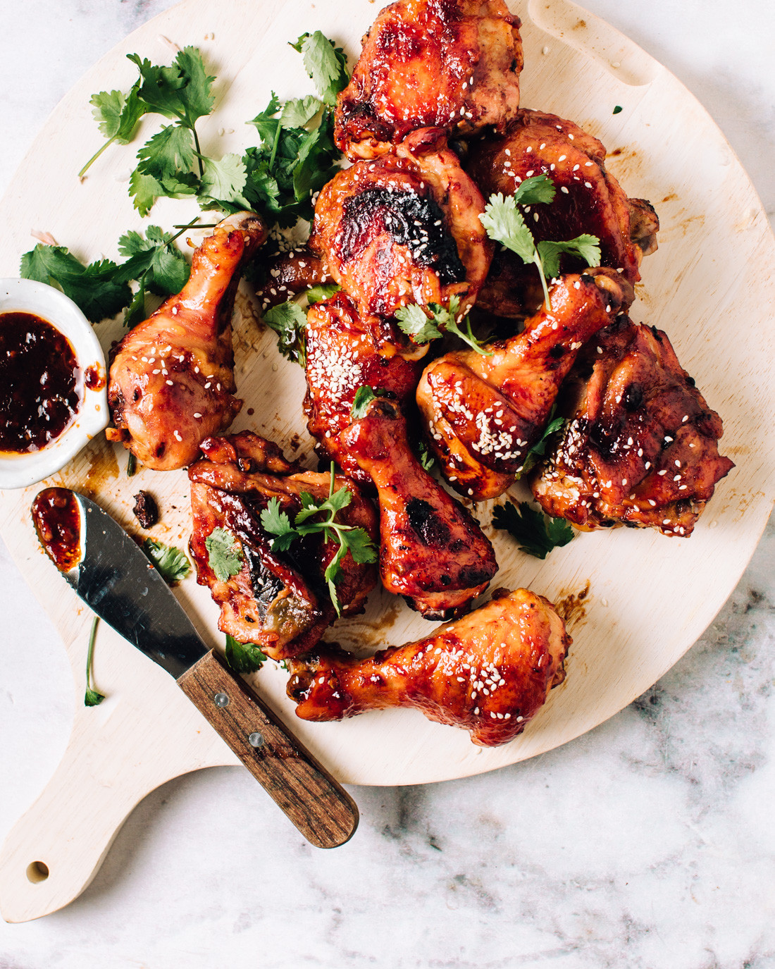 Baked Barbecue Chicken Recipe
 Easy Oven Baked Honey BBQ Chicken Drumsticks & Thighs