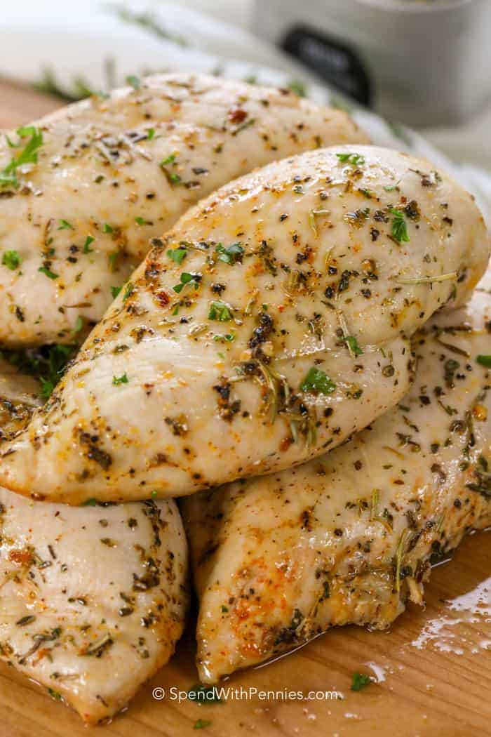 Baked Chicken Breast Oven Temp
 Oven Baked Chicken Breasts Ready in 30 Mins  Spend