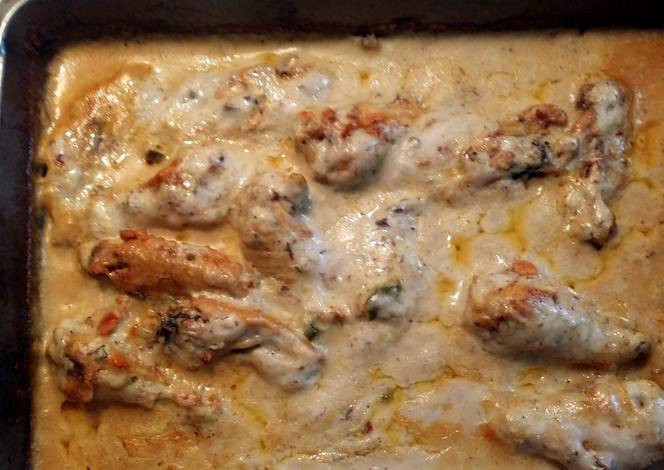 Baked Chicken Legs With Cream Of Mushroom Soup
 baked chicken wings with cream of mushroom soup