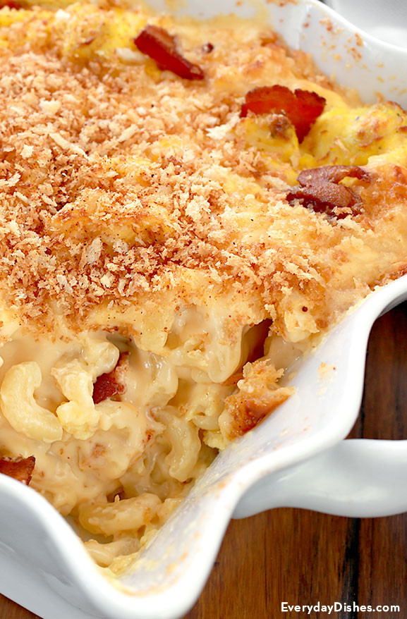 Baked Macaroni And Cheese Recipe With Eggs
 Mac and Cheese Recipe with Bacon and Egg