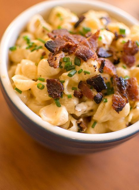 Baked Macaroni And Cheese With Box Mix
 Loaded Baked Potato Macaroni and Cheese great idea for