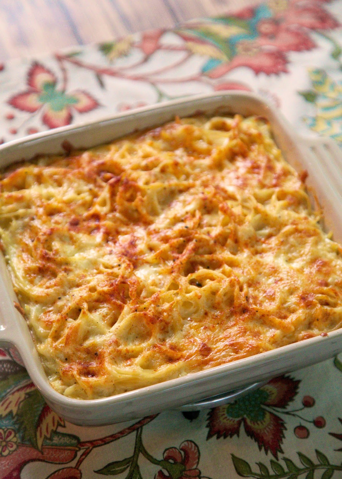 Baked Macaroni And Cheese With Spaghetti Noodles
 Baked Spaghetti & Cheese