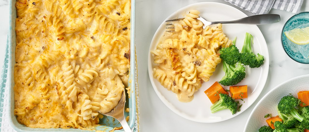 Baked Macaroni And Cheese With Spaghetti Noodles
 3 Cheese Pasta Bake