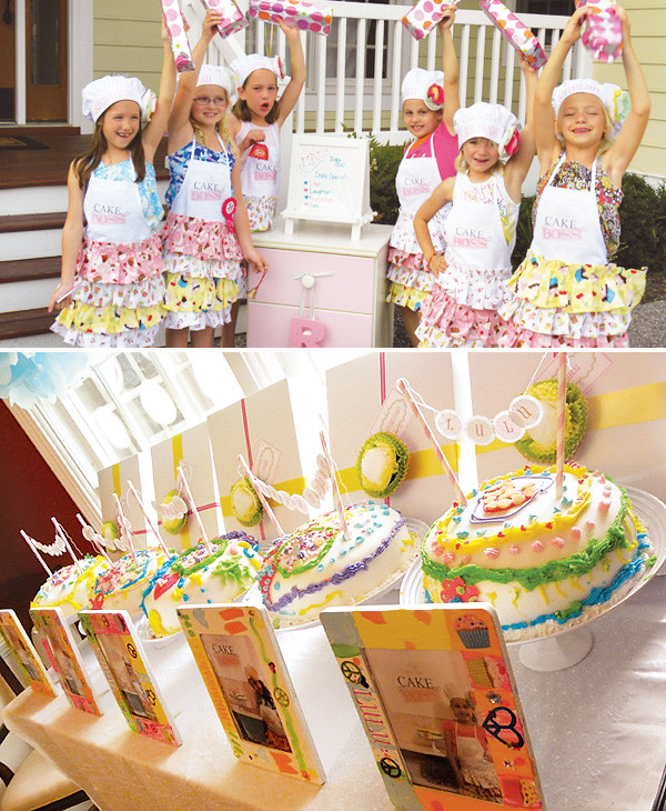 Baking Birthday Party
 Sweet "Cake Boss" Baking Birthday Party Hostess with