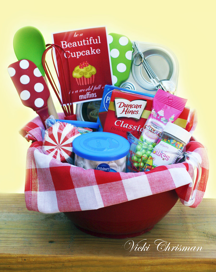 Baking Gift Basket Ideas
 This art that makes me happy Gift and fundraiser basket ideas