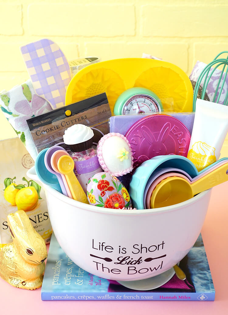 Baking Gift Basket Ideas
 Easter Baking Gift Basket Happiness is Homemade