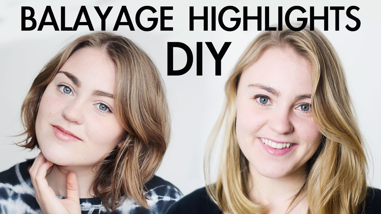 Balayage Hair DIY
 DIY Sunkissed Balayage Ombre Highlights At Home