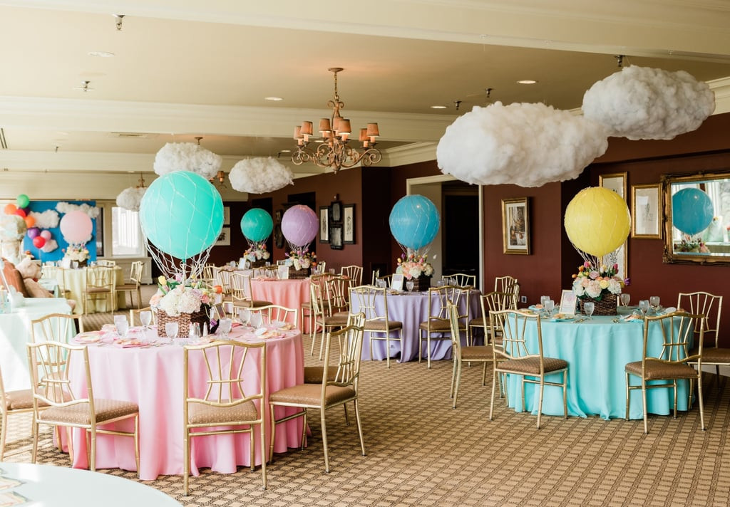 Balloon Decorations Baby Showers Ideas
 Hot Air Balloon Baby Shower Ideas