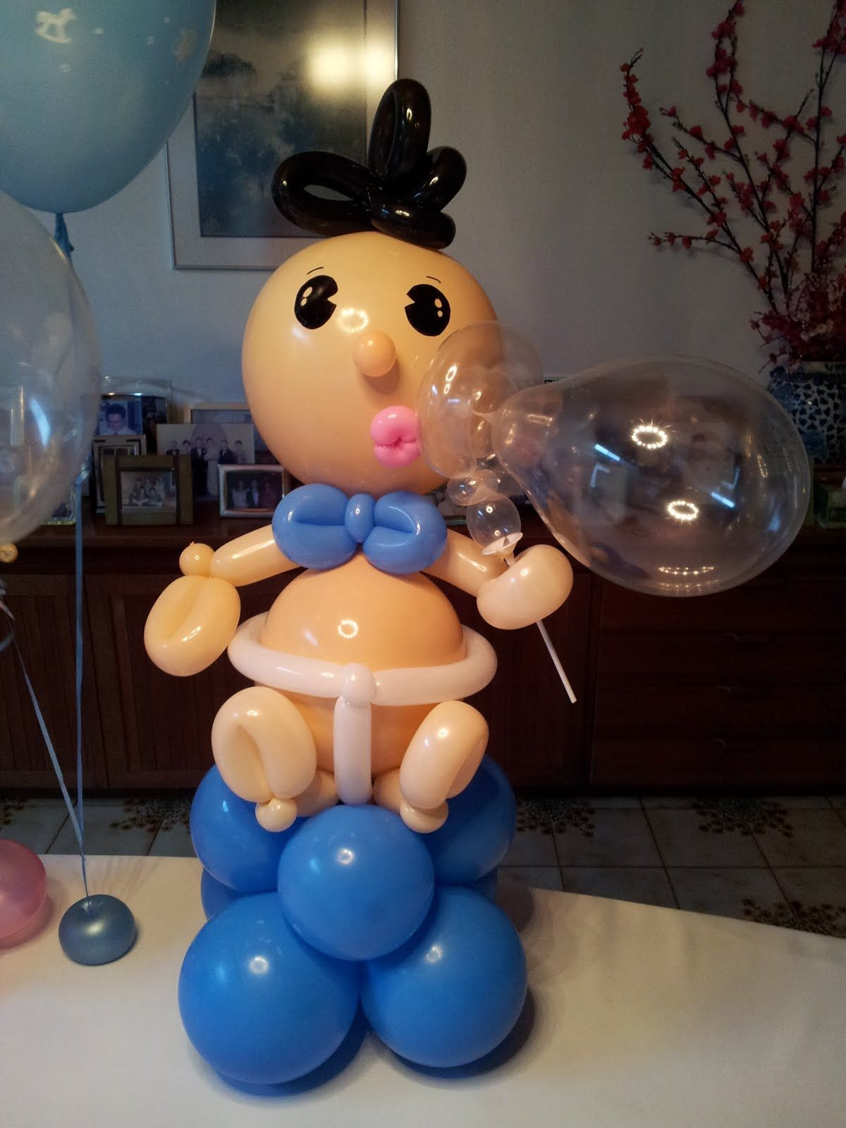 Balloon Decorations Baby Showers Ideas
 baby shower decorations for boy balloon sculpture