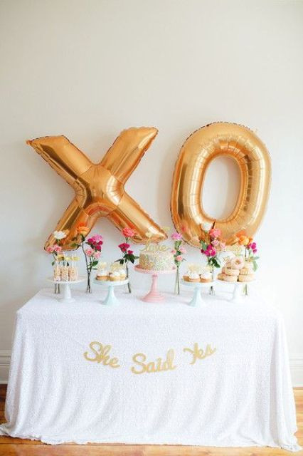 Balloon Ideas For Engagement Party
 20 Engagement Party Balloon Décor Ideas To Try Shelterness