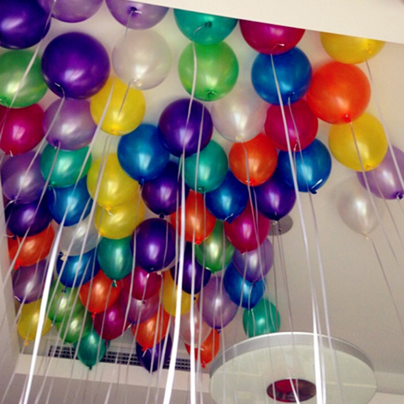 Balloons Decoration For Birthday Party
 50 PC 10 Inch Latex Balloons Globos Party Air Balloons