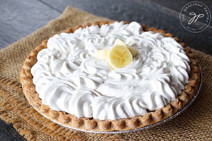 Banana Cream Pie Calories
 Banana Cream Pie Recipe The Gracious Pantry