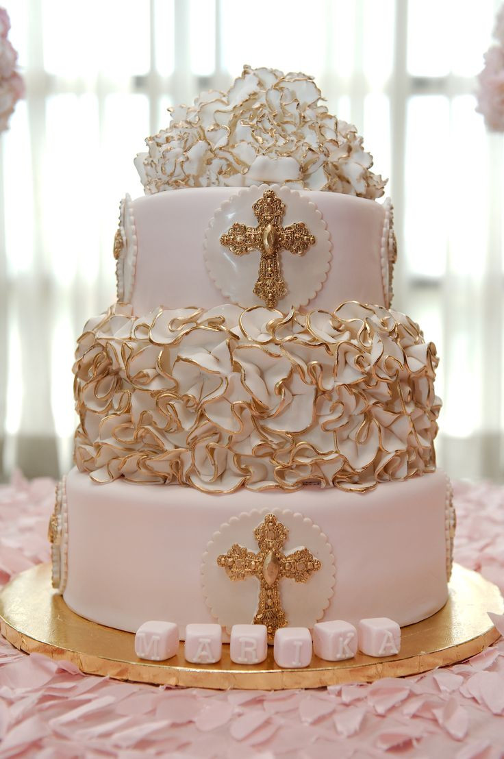 Baptism Gift Ideas For Girls
 The 25 best Girl baptism cakes ideas on Pinterest