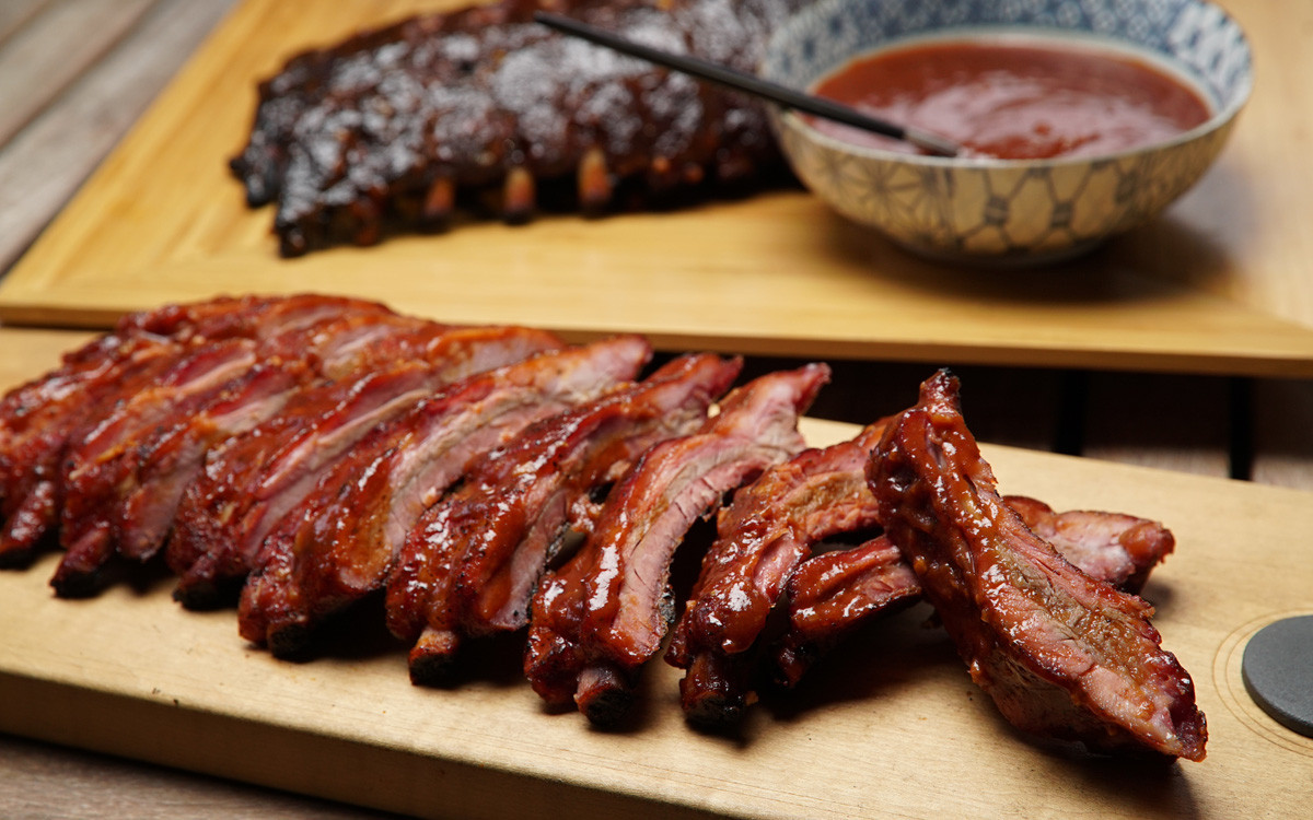 Barbecue Baby Back Ribs Recipes
 Baby Back Ribs with Guava Barbecue Sauce Recipe