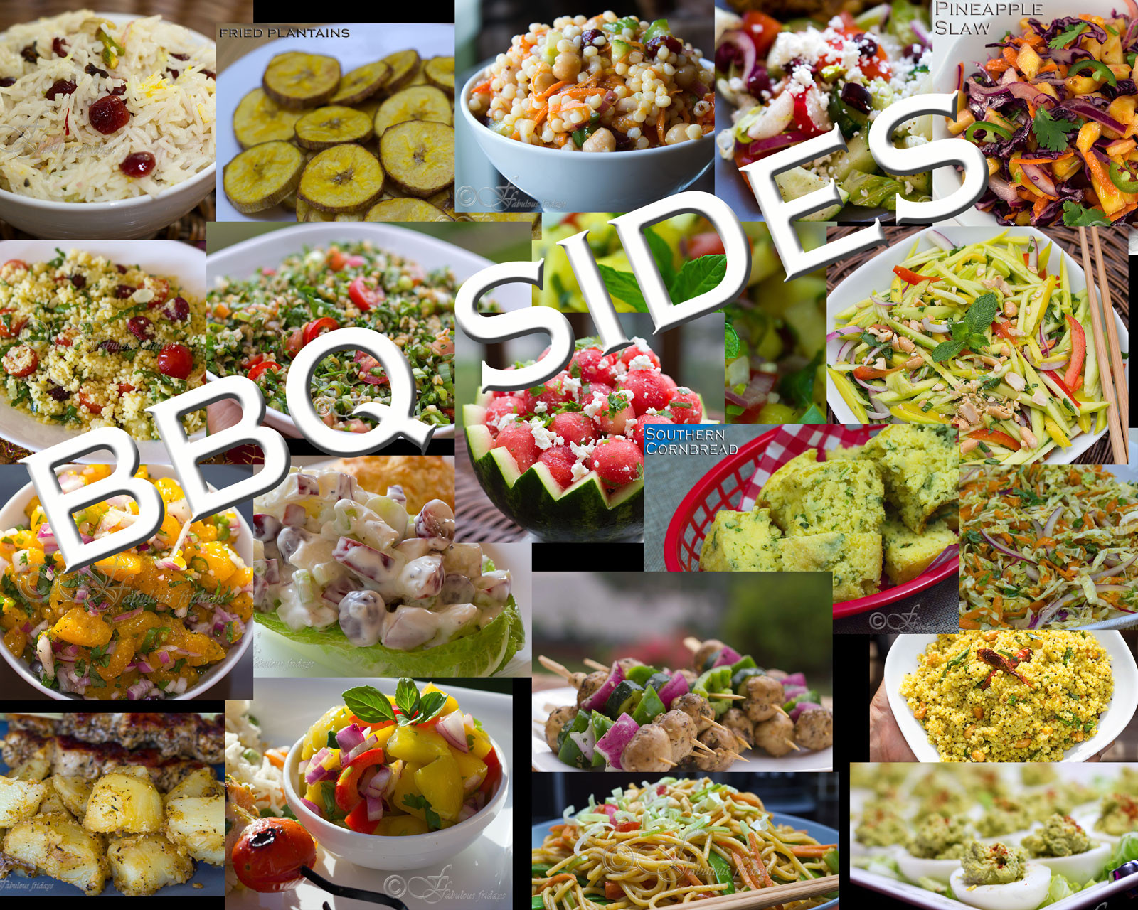 Barbecue Side Dishes
 fabulous fridays 20 Awesome BBQ side dishes