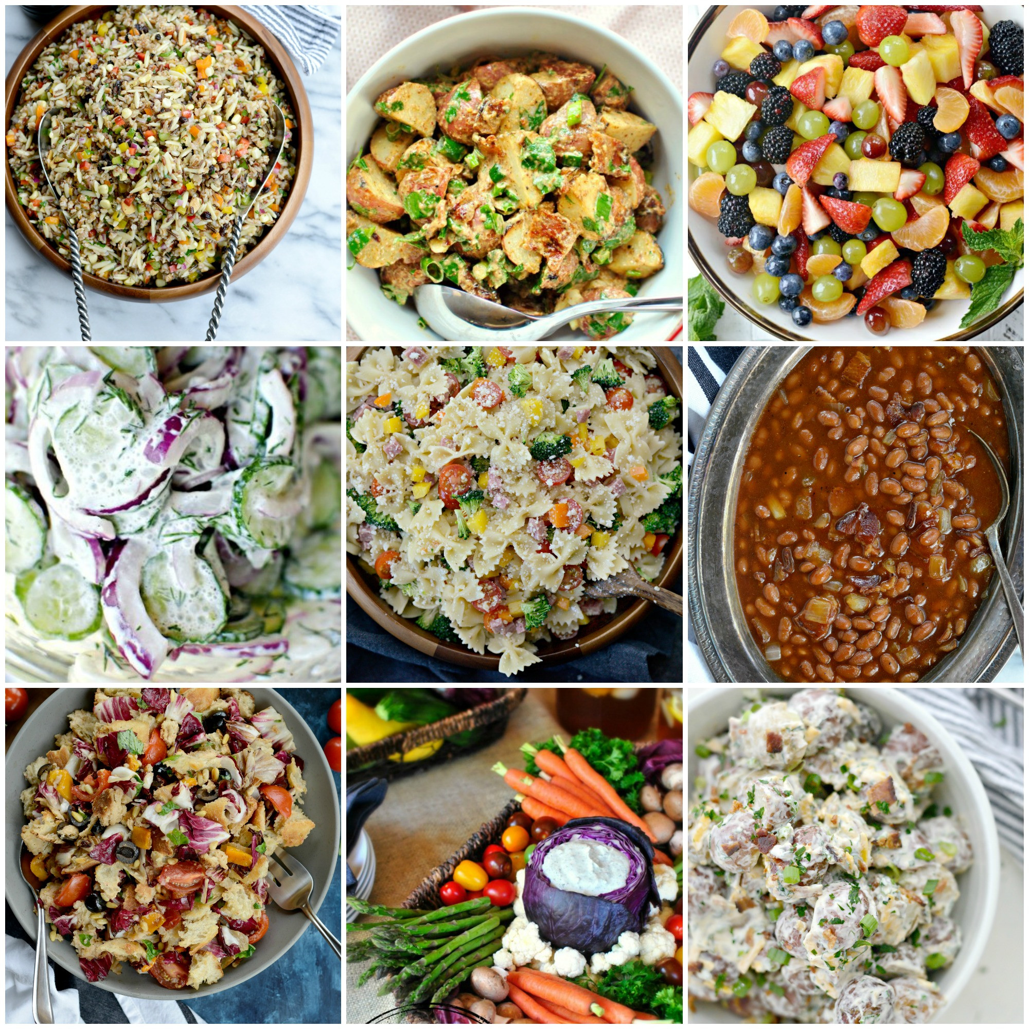 Barbecue Side Dishes
 Simply Scratch 25 Best Salads and Side Dishes To Bring To