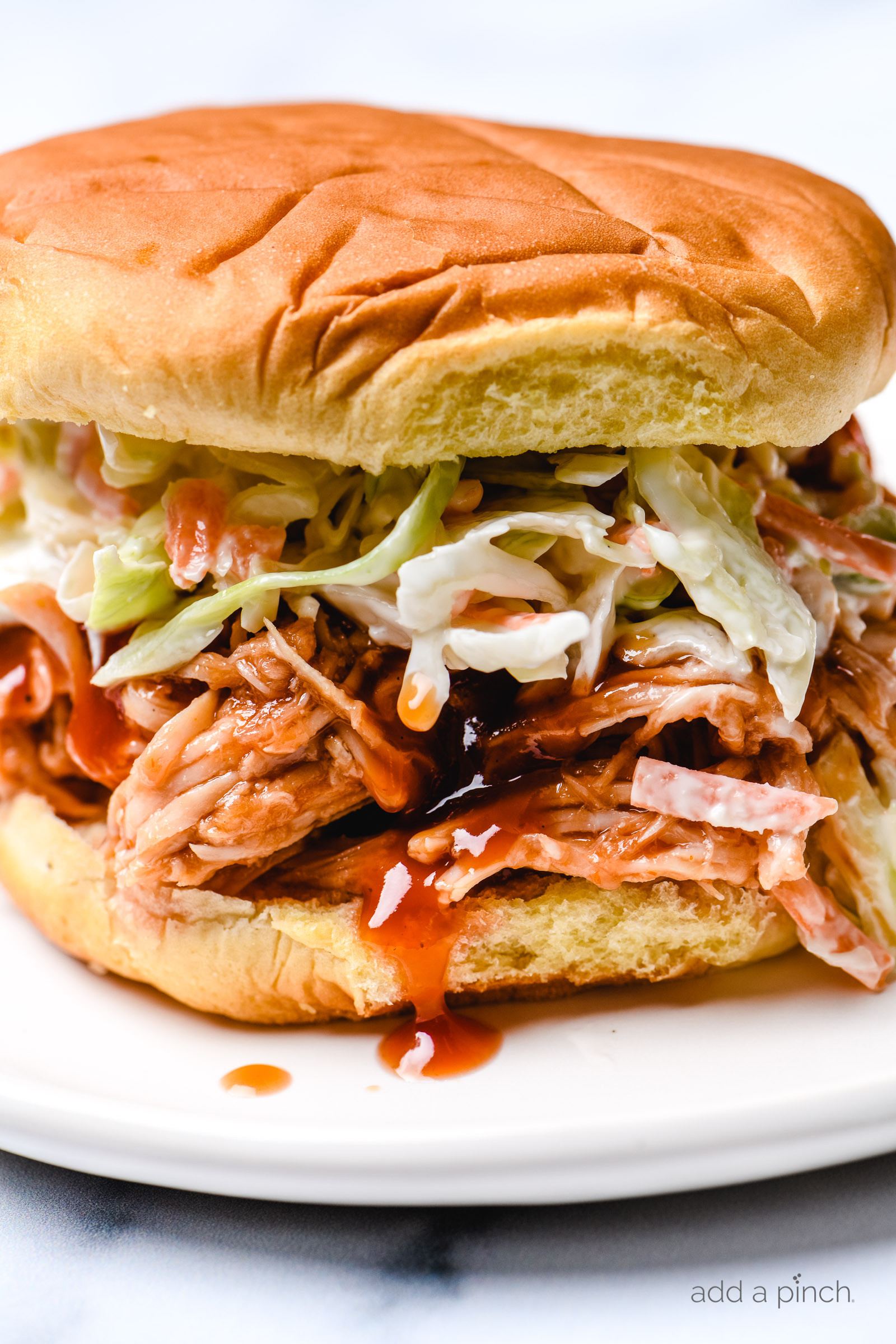 Barbecued Chicken Sandwiches
 Easy BBQ Chicken Sandwiches Recipe Add a Pinch