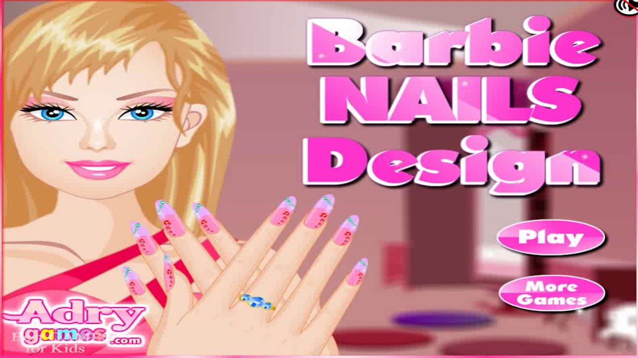 Barbie Nail Art - wide 4