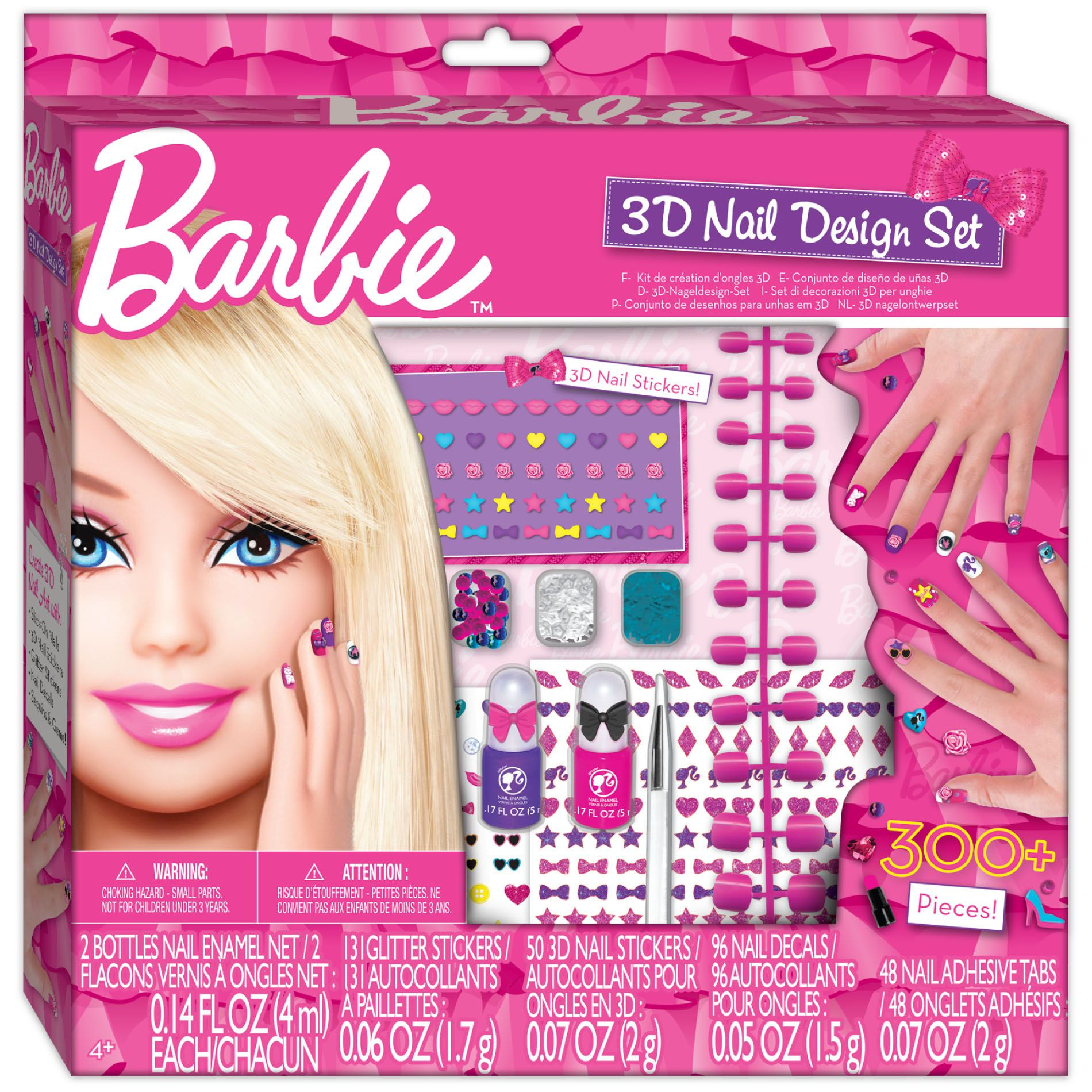 Barbie Nail Art Games
 Barbie ™ 3D Nail Design Set