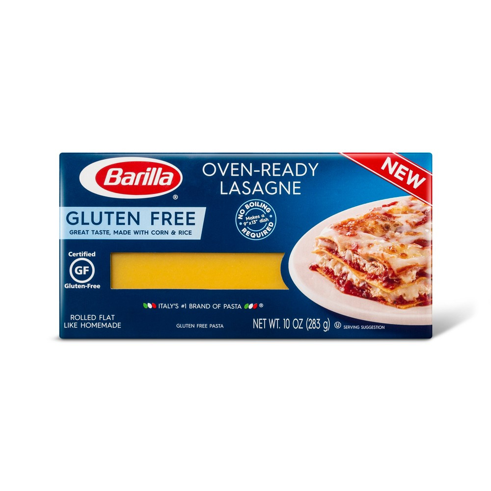 Barilla Gluten Free Lasagna
 Barilla Gluten Free Oven Ready Lasagna Walmart