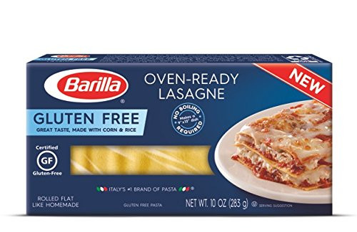 Barilla Gluten Free Lasagna
 Amazon Barilla Pasta Oven Ready Lasagne 9 Ounce