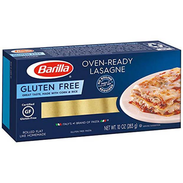 Barilla Gluten Free Lasagna
 Gluten Free Pasta Gluten Free Lasagna