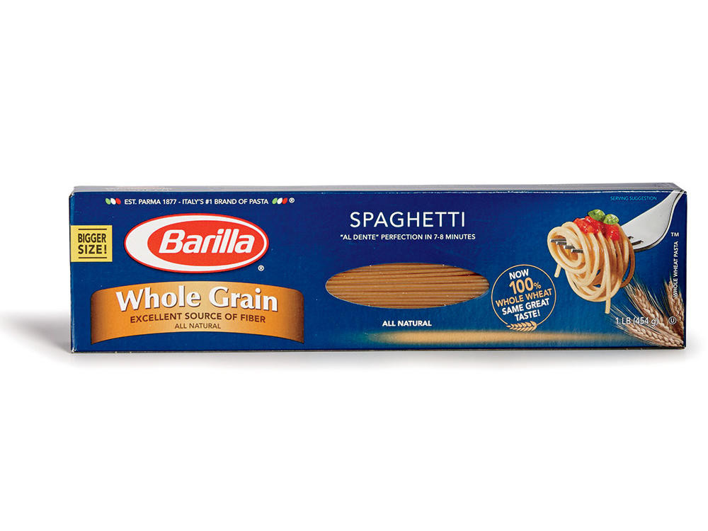 Barilla Whole Grain Spaghetti
 12 Healthy Store Bought Whole Grain Pastas Cooking Light