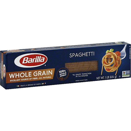 Barilla Whole Grain Spaghetti
 Barilla Pasta Whole Grain Spaghetti