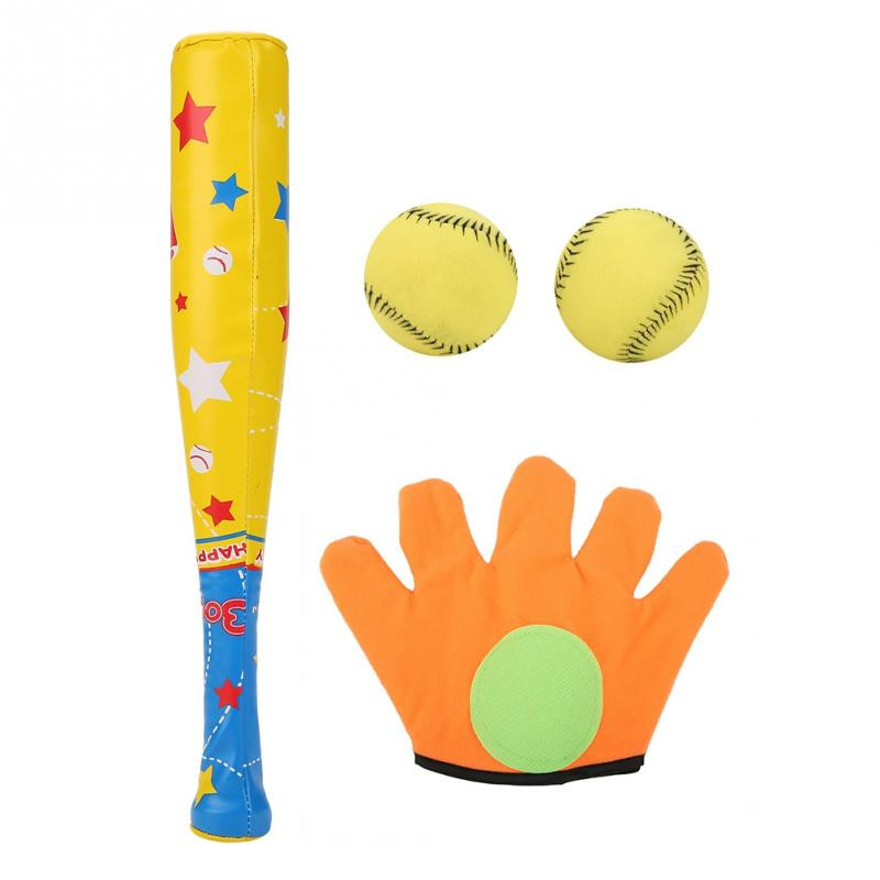 Baseball Gifts For Kids
 4PCS Funny Sports Baseball Toys Healthy Soft Baseball Bat