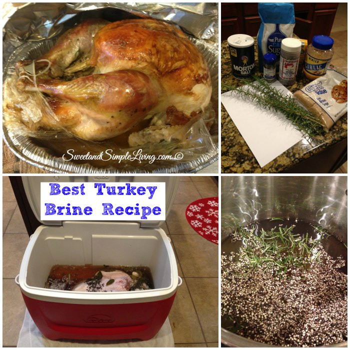Basic Turkey Brine Recipe
 Best Turkey Brine Recipe Sweet and Simple Living