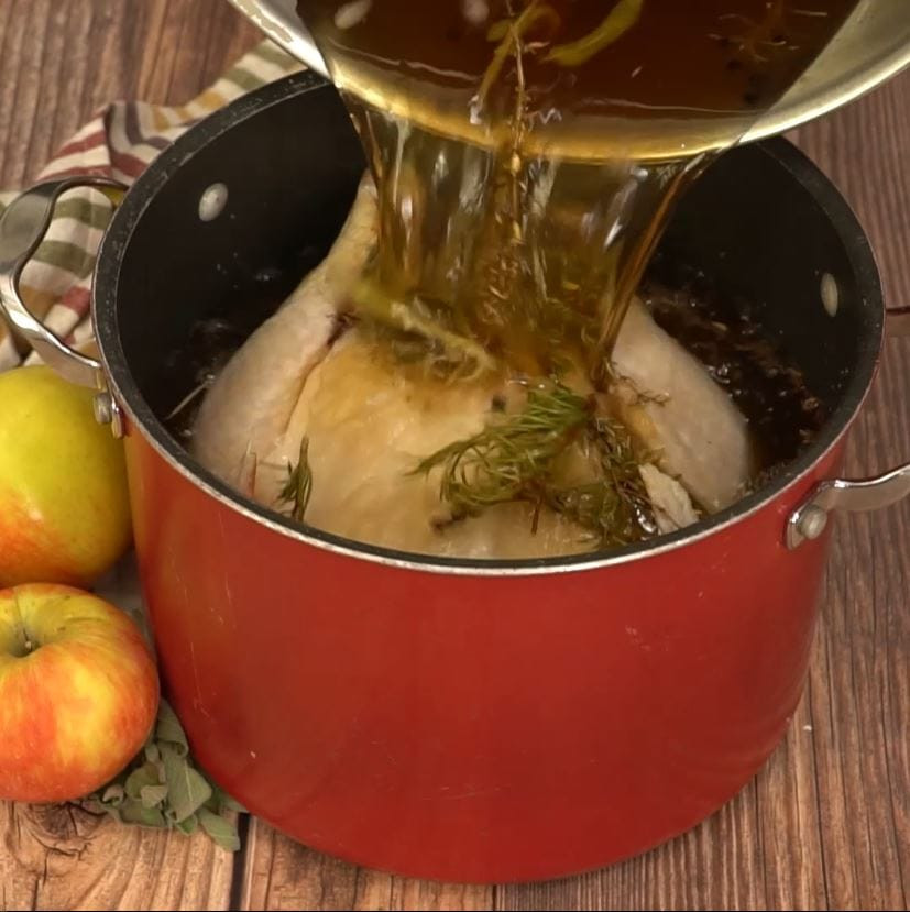Basic Turkey Brine Recipe
 Simple Apple Spice Turkey Brine
