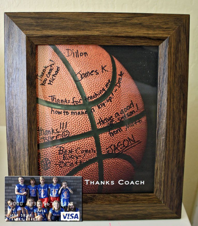 Basketball Coach Gift Ideas Pinterest
 Easy Basketball Coach Gift with Free Printable